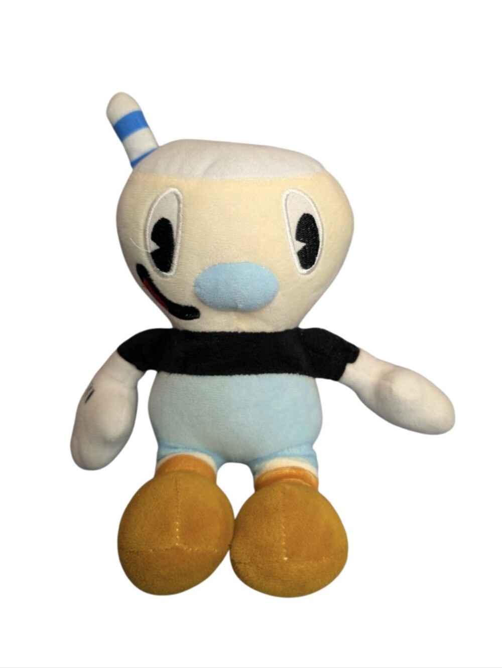 Mugman Cuphead Plush Stuffed Toy 9" Video Game Plushie